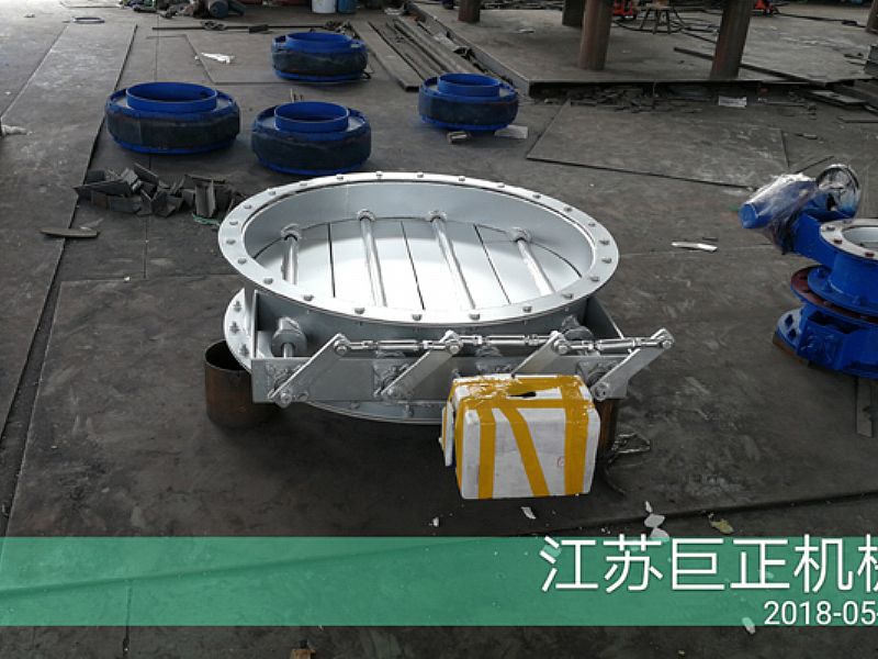 圆形挡板门（直径200cm）生产场景一览