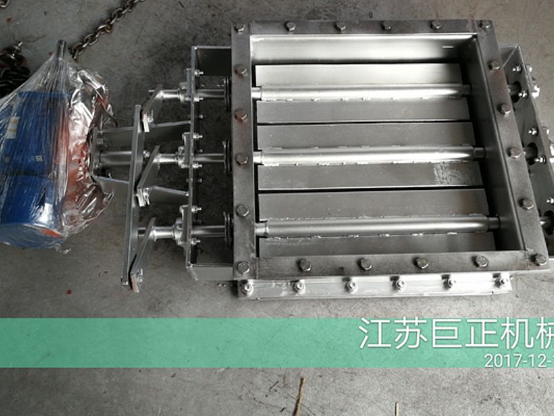 方形挡板门（宽5m）完美下线，入库前一览
