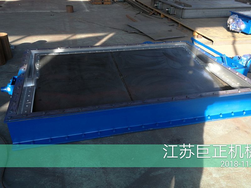 双百叶窗式挡板门