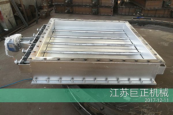 方形挡板门（宽8m）完工，待包装