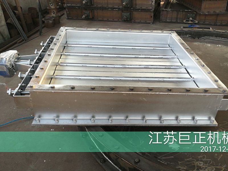 方形挡板门（宽8m）完工，待包装